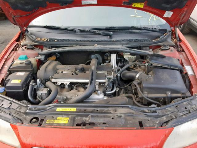 YV1RS592162516233 - 2006 VOLVO S60 2.5T RED photo 7