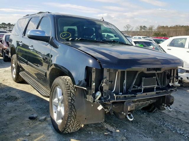 1GNSCHE03DR243964 - 2013 CHEVROLET SUBURBAN C BLACK photo 1