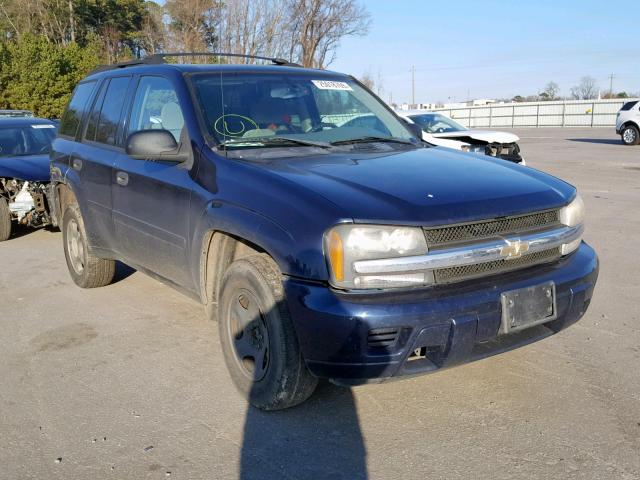 1GNDT13S172251711 - 2007 CHEVROLET TRAILBLAZE BLUE photo 1