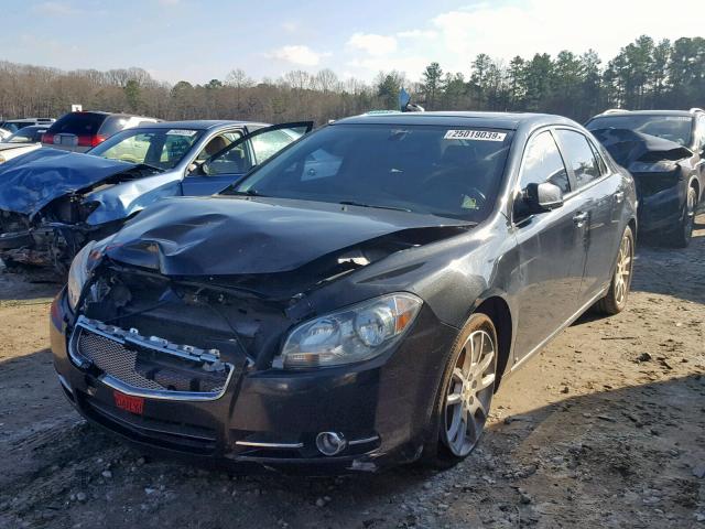 1G1ZE5E78AF125105 - 2010 CHEVROLET MALIBU LTZ TAN photo 2