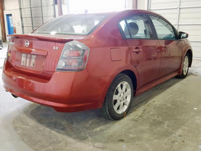 3N1AB6AP5AL715800 - 2010 NISSAN SENTRA 2.0 RED photo 4