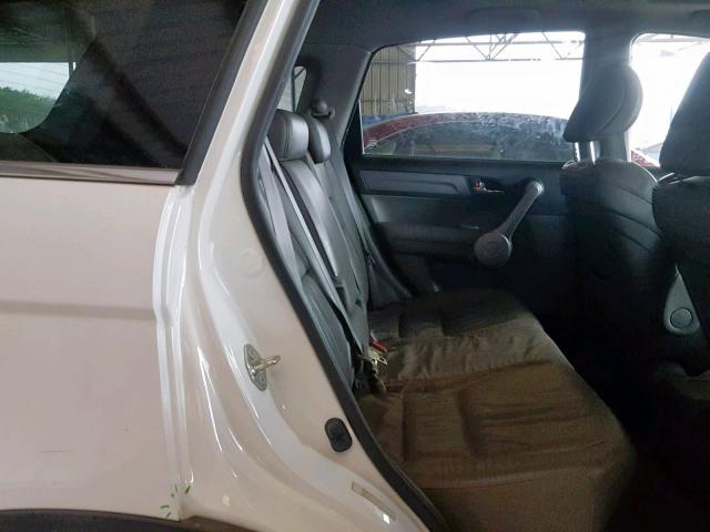 JHLRE48737C112031 - 2007 HONDA CR-V EXL WHITE photo 6