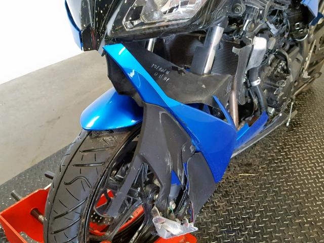 JKAEX8A12HDA33400 - 2017 KAWASAKI EX300 A BLUE photo 9