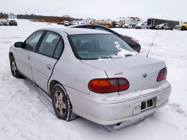 1G1ND52F35M210299 - 2005 CHEVROLET CLASSIC SILVER photo 3