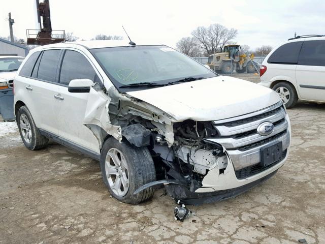 2FMDK3JC7BBB47936 - 2011 FORD EDGE SEL WHITE photo 1