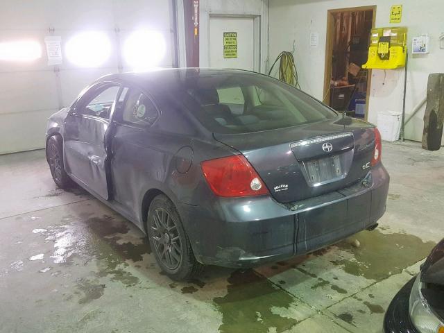 JTKDE177270208654 - 2007 TOYOTA SCION TC 灰色 照片 3