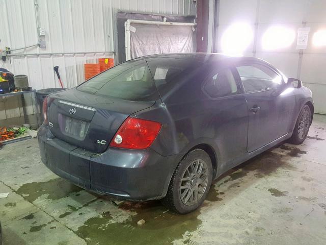 JTKDE177270208654 - 2007 TOYOTA SCION TC 灰色 照片 4