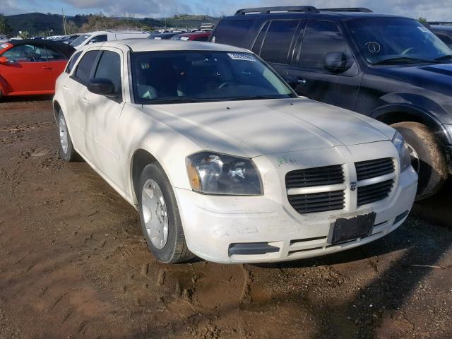 2D4FV48T95H135887 - 2005 DODGE MAGNUM SE CREAM photo 1