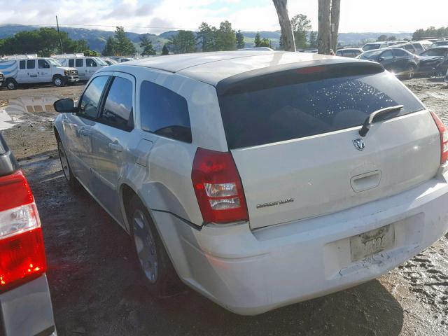 2D4FV48T95H135887 - 2005 DODGE MAGNUM SE CREAM photo 3