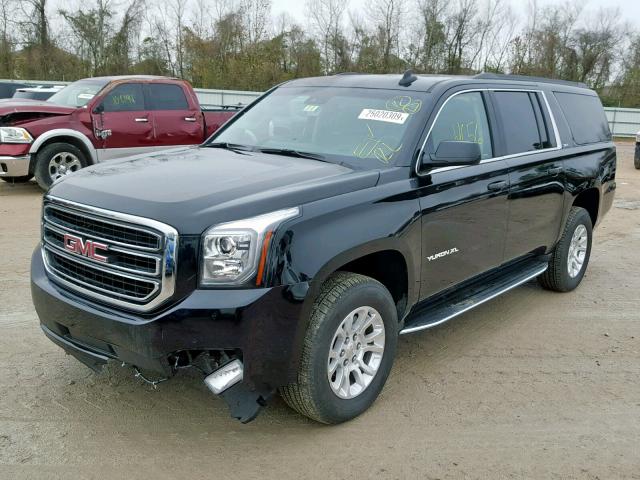 1GKS2GKC5KR160252 - 2019 GMC YUKON XL K BLACK photo 2