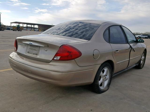 1FAFP55253G275328 - 2003 FORD TAURUS SES TAN photo 4