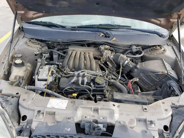 1FAFP55253G275328 - 2003 FORD TAURUS SES TAN photo 7