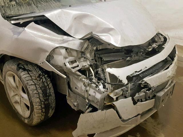 1G1ZB5E19BF186209 - 2011 CHEVROLET MALIBU LS SILVER photo 9