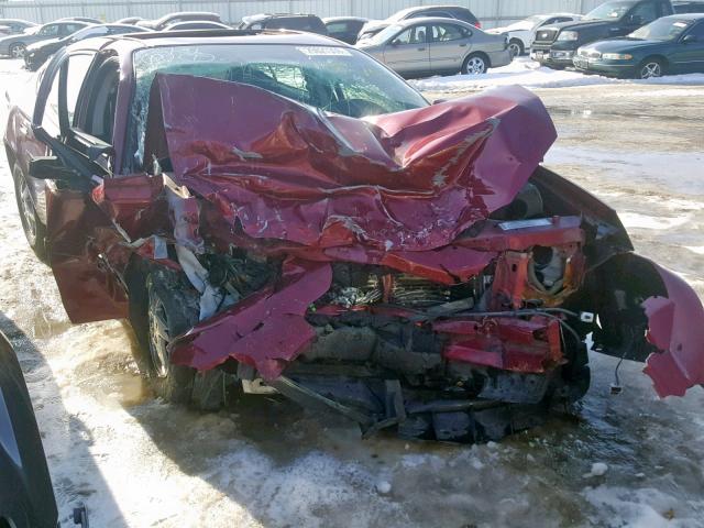 2G2WS522541101906 - 2004 PONTIAC GRAND PRIX RED photo 1