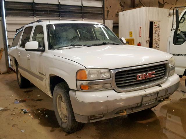 3GKFK16T91G131912 - 2001 GMC YUKON XL K WHITE photo 1