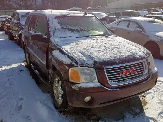 1GKDT13S372164048 - 2007 GMC ENVOY BURGUNDY photo 1