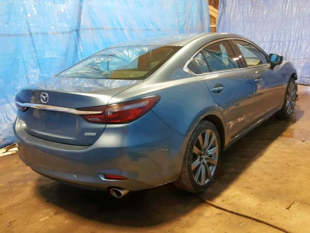 JM1GL1VM5J1308087 - 2018 MAZDA 6 TOURING BLUE photo 4