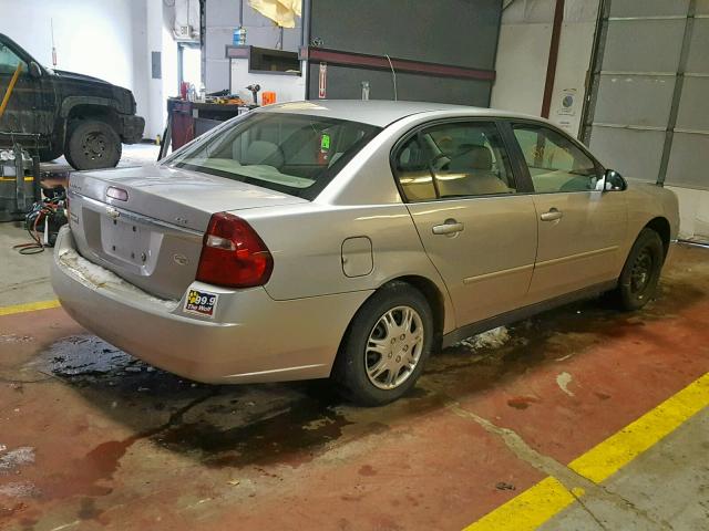 1G1ZS57F07F261749 - 2007 CHEVROLET MALIBU LS SILVER photo 4