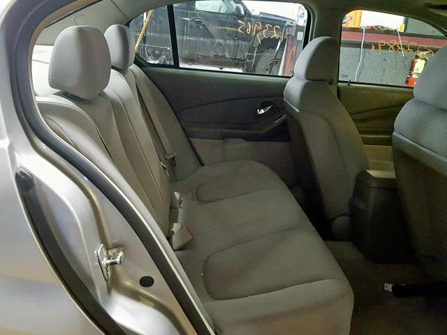 1G1ZS57F07F261749 - 2007 CHEVROLET MALIBU LS SILVER photo 6