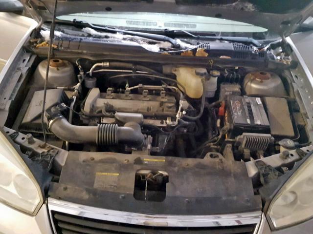 1G1ZS57F07F261749 - 2007 CHEVROLET MALIBU LS SILVER photo 7