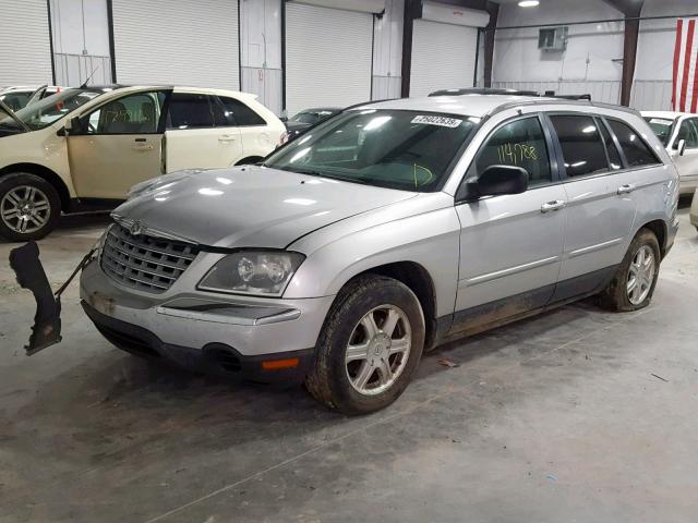 2A4GF68416R619254 - 2006 CHRYSLER PACIFICA T SILVER photo 2