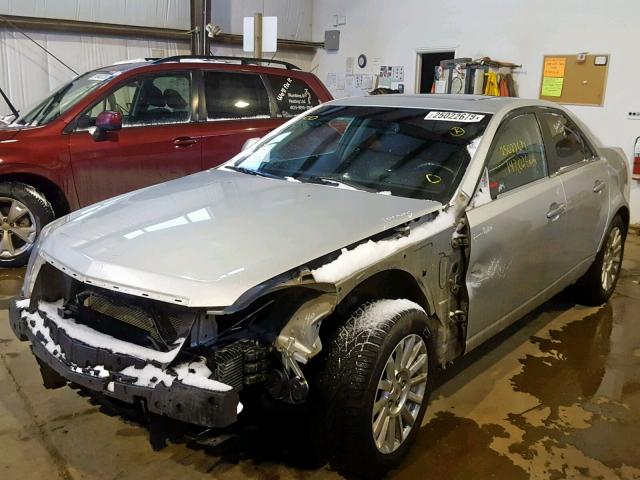 1G6DA5EY4B0168479 - 2011 CADILLAC CTS SILVER photo 2