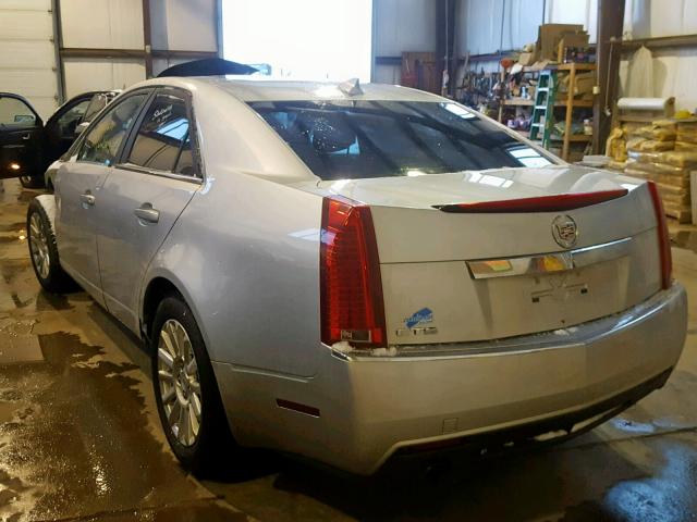 1G6DA5EY4B0168479 - 2011 CADILLAC CTS SILVER photo 3