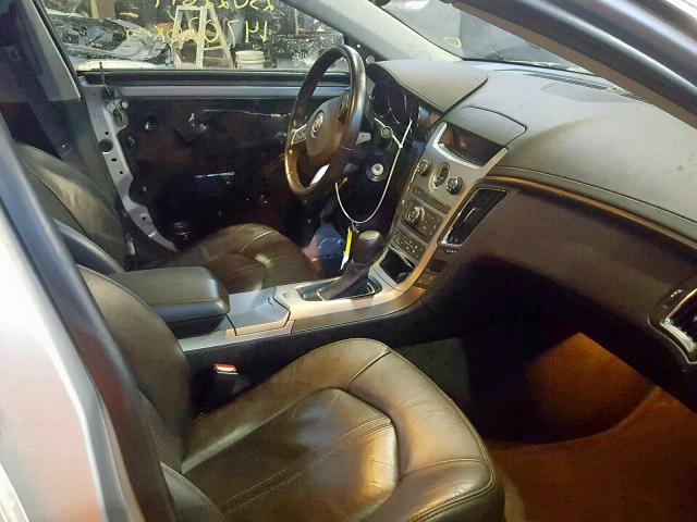 1G6DA5EY4B0168479 - 2011 CADILLAC CTS SILVER photo 5