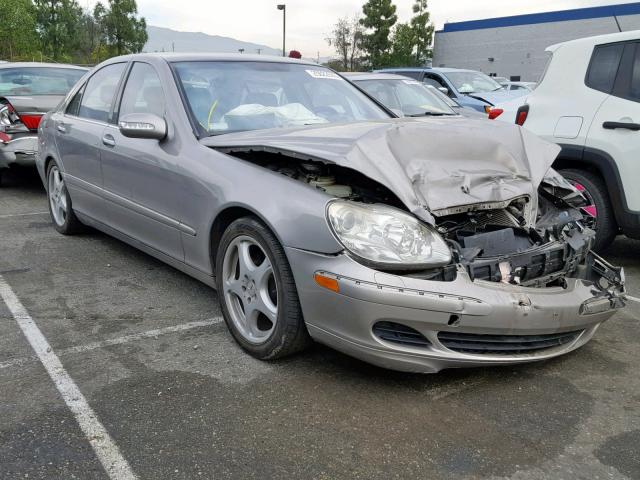 WDBNG70J73A356221 - 2003 MERCEDES-BENZ S 430 SILVER photo 1