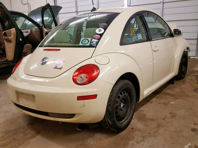 3VWEW31C37M509647 - 2007 VOLKSWAGEN NEW BEETLE CREAM photo 4