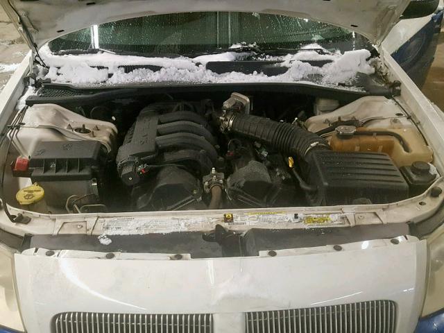 2D4FV47T57H641530 - 2007 DODGE MAGNUM SE WHITE photo 7