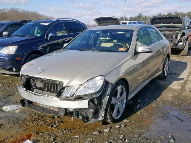 WDDHF8HB2AA163126 - 2010 MERCEDES-BENZ E 350 4MAT SILVER photo 2