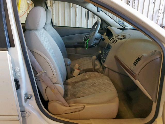 1G1ZT54895F154229 - 2005 CHEVROLET MALIBU LS WHITE photo 5