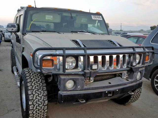 5GRGN23U03H126292 - 2003 HUMMER H2 TAN photo 1