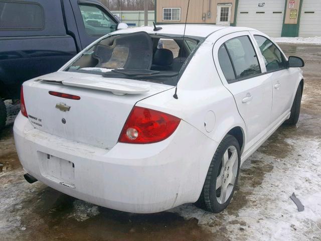 1G1AF5F50A7228116 - 2010 CHEVROLET COBALT 2LT WHITE photo 4