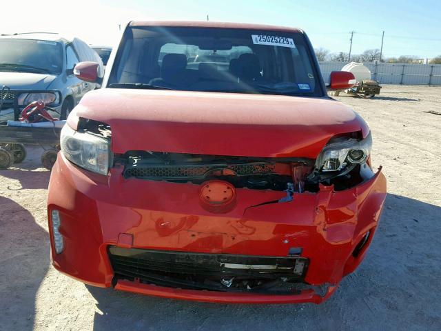 JTLZE4FE6DJ048755 - 2013 TOYOTA SCION XB 红色 照片 9