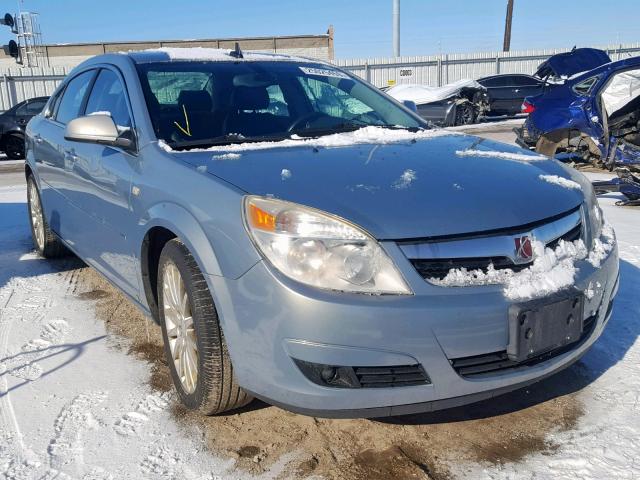 1G8ZV57778F123371 - 2008 SATURN AURA XR GRAY photo 1