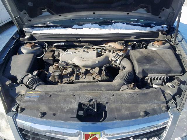 1G8ZV57778F123371 - 2008 SATURN AURA XR GRAY photo 7