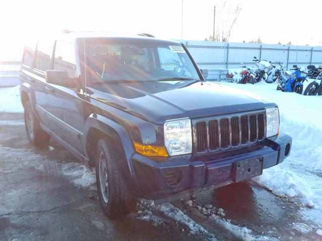 1J8HG48NX6C143513 - 2006 JEEP COMMANDER BLUE photo 1