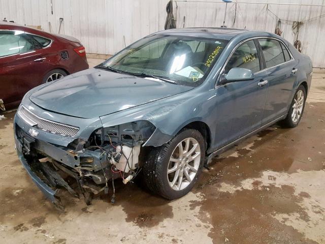 1G1ZK57B094210246 - 2009 CHEVROLET MALIBU LTZ მწვანე ფოტო 2