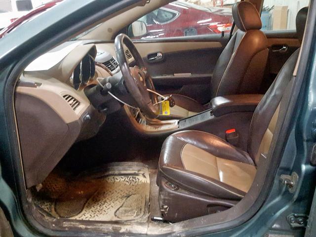 1G1ZK57B094210246 - 2009 CHEVROLET MALIBU LTZ მწვანე ფოტო 5
