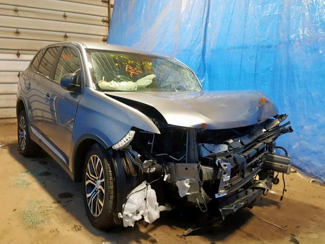 JA4AZ3A34JZ059208 - 2018 MITSUBISHI OUTLANDER GRAY photo 1