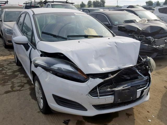 3FADP4AJ1EM121304 - 2014 FORD FIESTA S WHITE photo 1