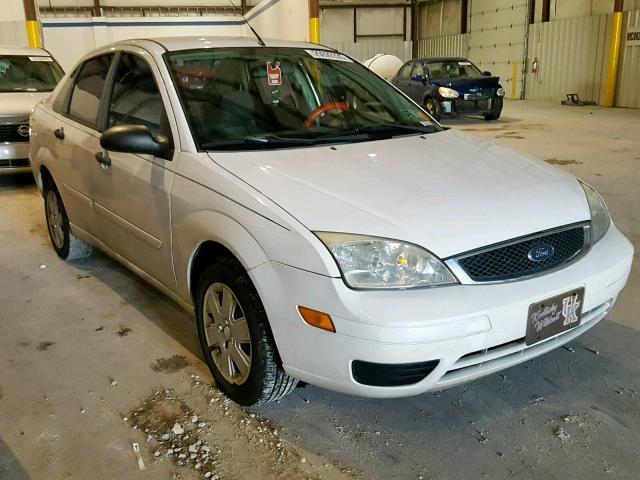 1FAFP34N87W364161 - 2007 FORD FOCUS ZX4 WHITE photo 1