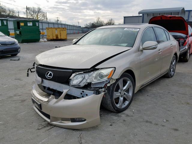 JTHBE1KS1B0053791 - 2011 LEXUS GS 350 GOLD photo 2