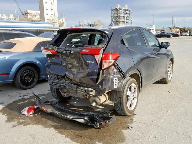 3CZRU5H74HM723055 - 2017 HONDA HR-V EXL PURPLE photo 4