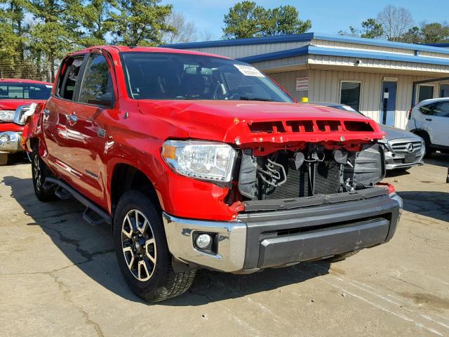 5TFHW5F10GX517198 - 2016 TOYOTA TUNDRA CRE RED photo 1