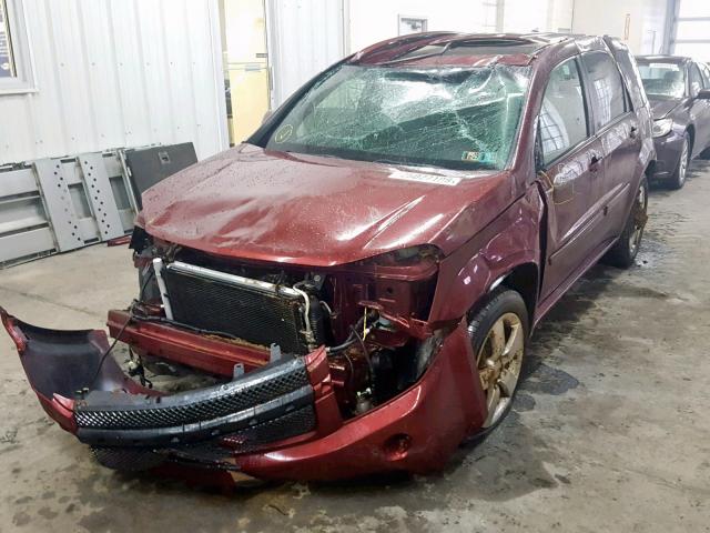 2CNDL937986061397 - 2008 CHEVROLET EQUINOX SP MAROON photo 2