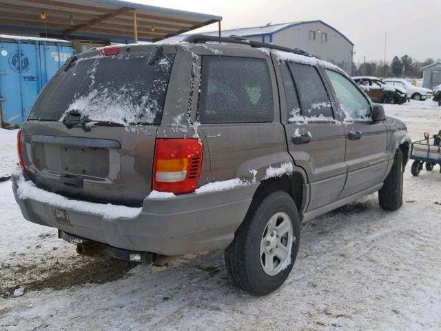 1J4GW48S3YC343464 - 2000 JEEP GRAND CHER GRAY photo 4