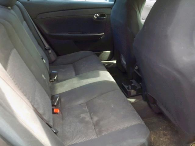 1G1ZC5EU9BF292277 - 2011 CHEVROLET MALIBU 1LT GRAY photo 6